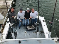 Fishing adventure in MA with 4 people