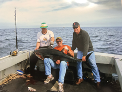 4 people fishing in Quincy