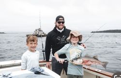 Striped bass caught fishing in MA