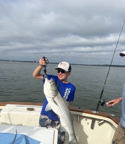 Striped bass caught fishing in Quincy