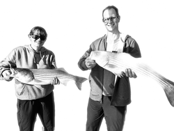 Huge striped bass landed in Barnstable Harbor under clear skies!