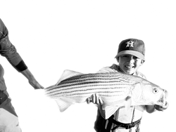 Nice striped bass on clear conditions in Barnstable!