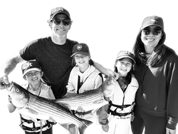Nice striped bass on a perfect day! Clear conditions made for some exciting fishing.
