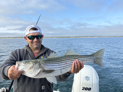 Barnstable's waters teem with striped bass ready for the best deep sea adventure!