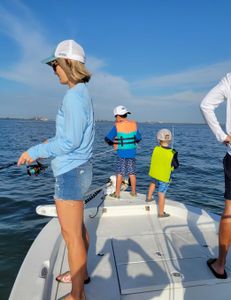 An angler fishing in Florida