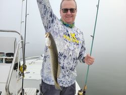 Spotted Weakfish, 17 inches, fishing in FL