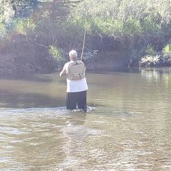 Fly fishing magic in Alberta.