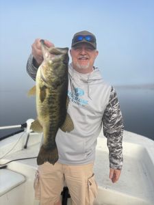 Large bass fish caught while fishing in Interlachen FL