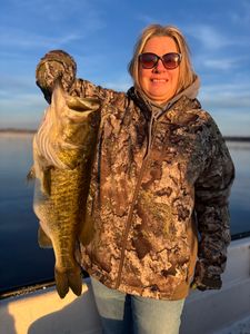 A fisherman enjoying a day of fishing in Interlachen