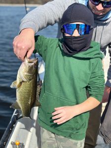 Florida bass caught while fishing in FL