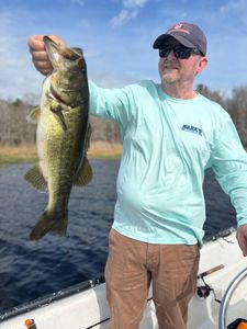 Largemouth bass caught in Interlachen