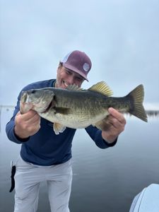 Largemouth bass caught fishing in FL