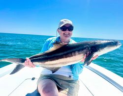 Caught a giant cobia in Jensen Beach