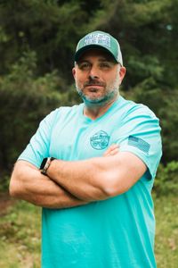 Professional fishing guide in South Portland ME ready for charter tours