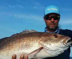 A solo angler fishing in Florida