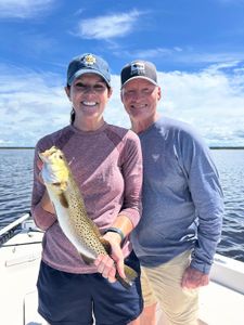 two people fishing in FL