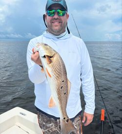 Redfish caught by angler in Steinhatchee