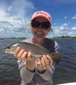 Redfish caught while fishing in FL