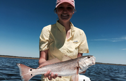 Redfish caught in Steinhatchee, Florida