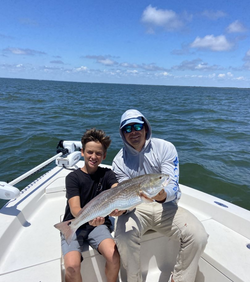 Redfish, 23-inch fish caught while fishing in Steinhatchee