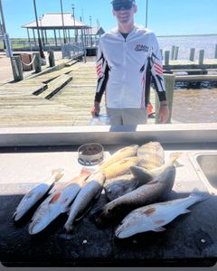 Hooked a monster red drum today! 