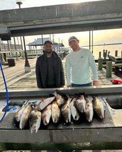 Catching more than fish in Lake Charles! 