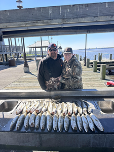 A day well spent on the docks.