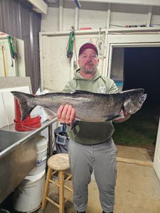 Angler fishing in Oregon