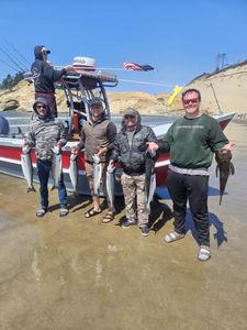 Coho salmon caught in Pacific City