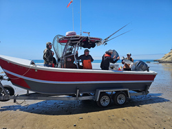 Ready for action on the Oregon Coast.
