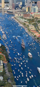 Scenic view of coastal Florida landscape