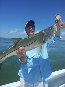 Snook fish caught while fishing in FL