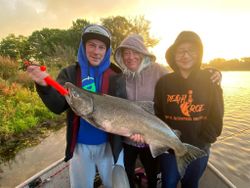 Coho salmon fishing in NY