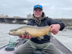 Majestic sea trout caught fishing in Mexico