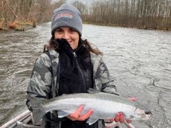 Rainbow trout caught fishing in Mexico