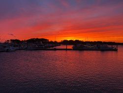 Scenic Rehoboth Beach, Delaware coastline