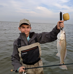 A huge catch from this awesome kid!