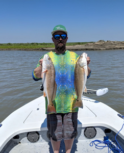 Redfish Excitement in Galveston Bay!