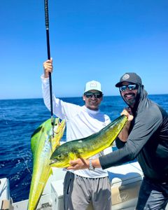Two anglers fishing in San Juan