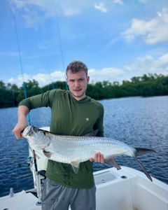 Tarpon fish caught in PR