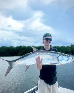 Photo of a tarpon fish caught while fishing in PR
