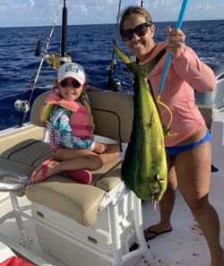 Hooked a Nice Mahi Mahi in Boca Raton, FL