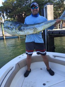 Person fishing in Boca Raton