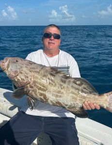Angler holding a big fish in FL