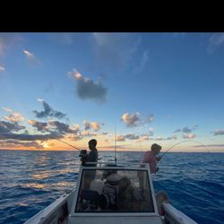 Scenic view of Florida coastline during fishing trip