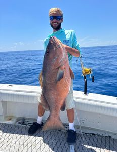 Angler catching a fish in Florida