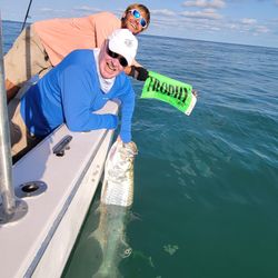 Tarpon, a big fish, caught while fishing in Key West