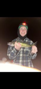 Angler with 17-inch fish in Ottertail