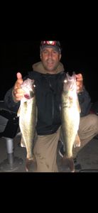 Two big fish caught while fishing in Ottertail