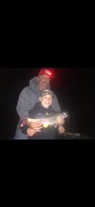 Two people fishing in Ottertail, Minnesota
